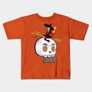 Happy Halloween Boo Kids T-Shirt